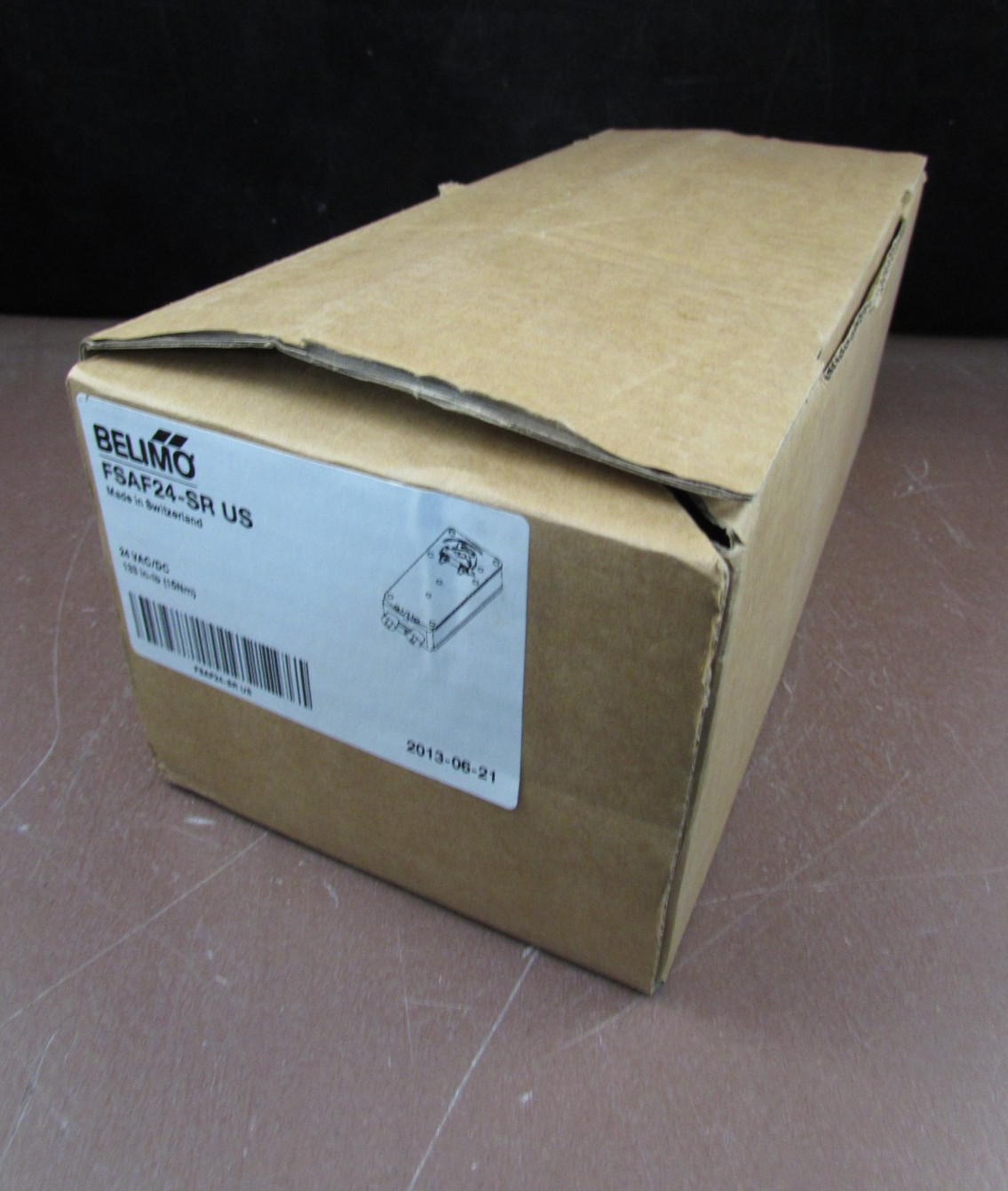 BELIMO FSAF24 US ACTUATOR 24 VAC/DC 133in-lb 15Nm 16K-1 *NOS*