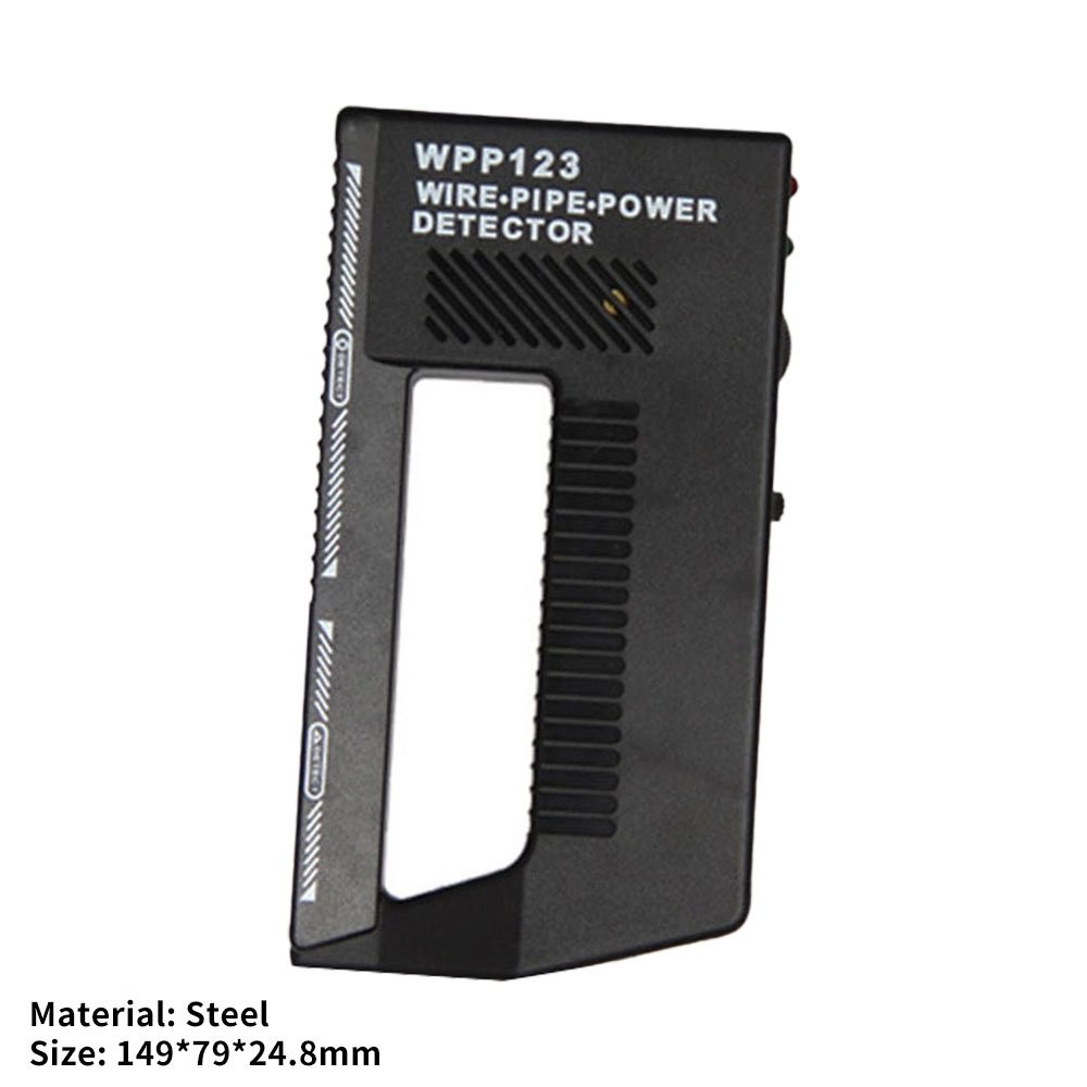 Adjustable Handheld Wpp123 Wire Pipe Power Detector Wall Scanner Metal Detector~