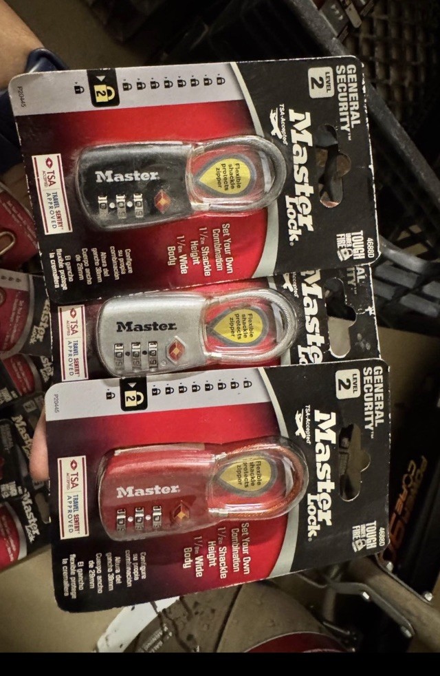Level 2 Master Locks with Code New In Box