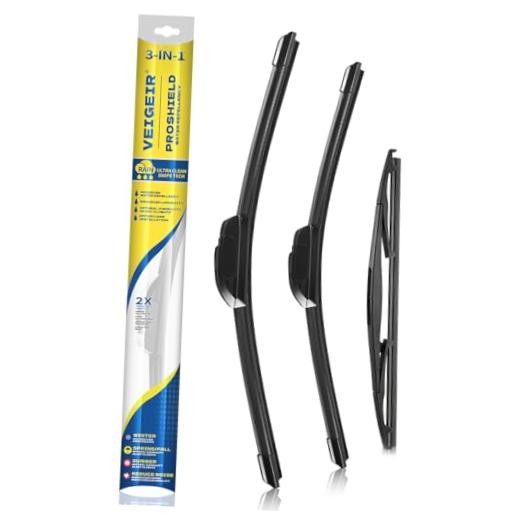 3 Pack Windshield Wiper Blades Compatible with Subaru Forester 2014-2018 and