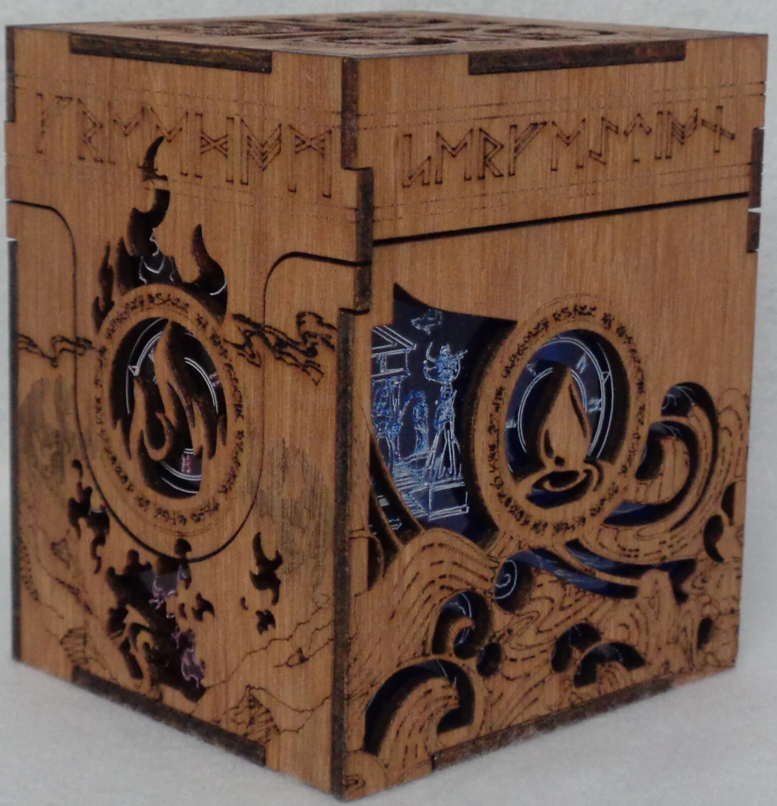 MTG Commander Deck Box INK-TREADER RED/GREEN/WHITE/BLUE standard Magic Gathering