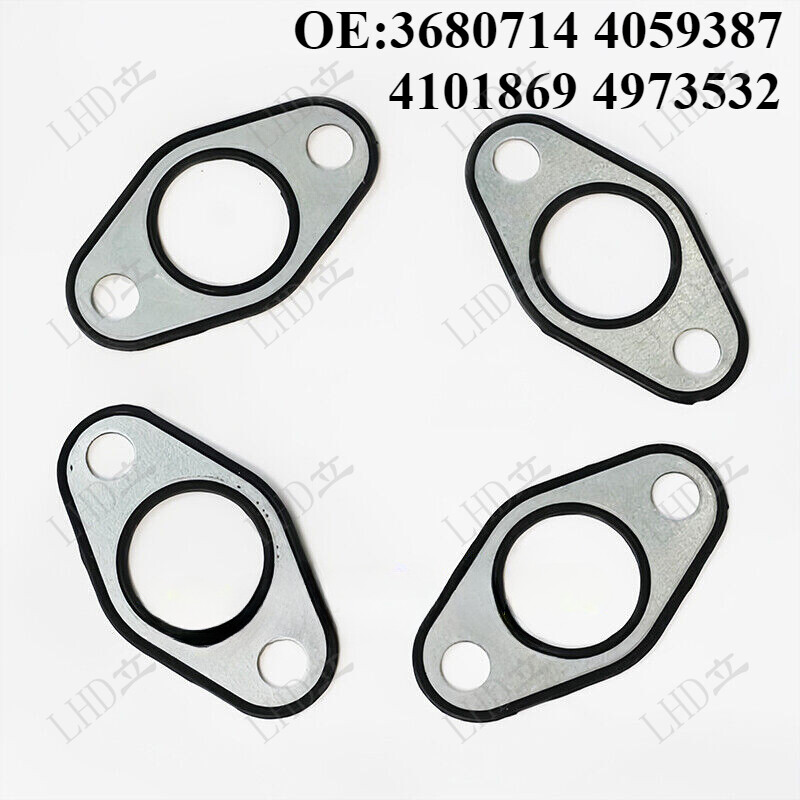 1 Set Oil Cooler Gasket For Cummins ISX QSX 131641 4973532 4101869 3680714，