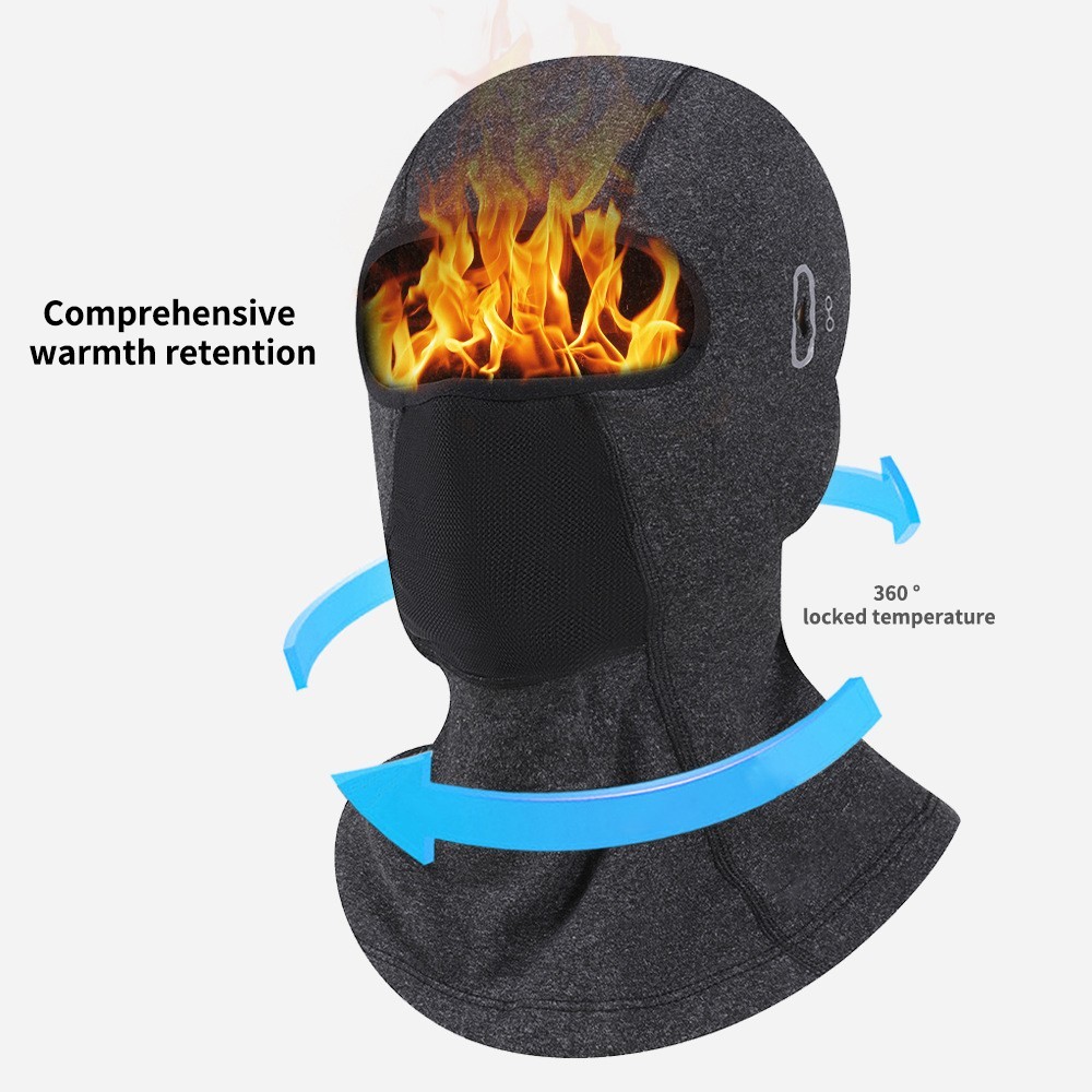 Breathable Cycling Cap Motorcycle Helmet Hat Headgear Full Face Mask