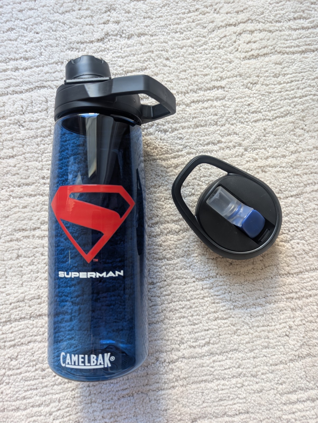 NEW*SOLD OUT Camelbak Superman 2025 Water Bottle. Tritan 25 Oz Sports Cup Travel