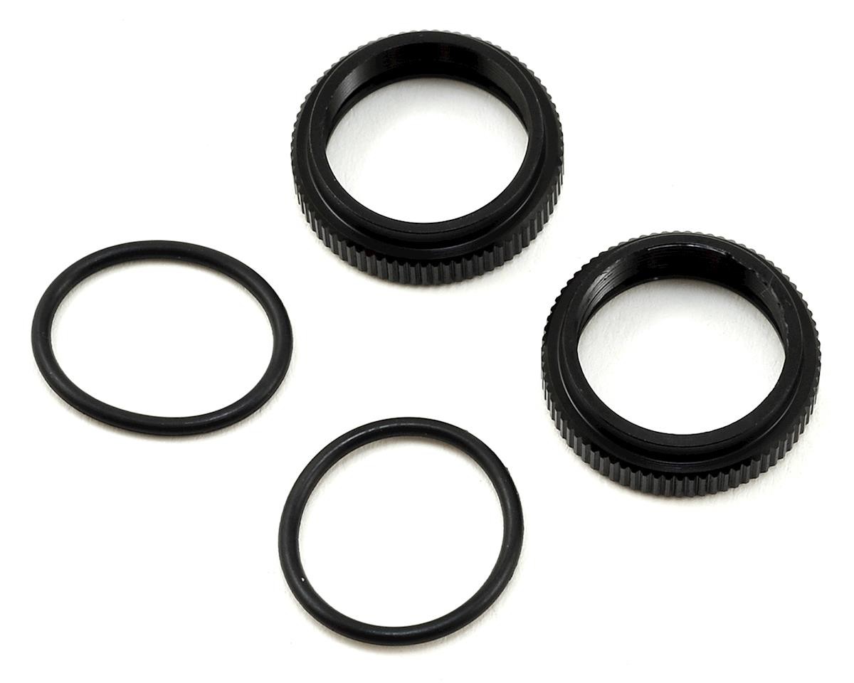 Tekno RC EB410/ET410 Aluminum Shock Adjustment Collars (2) [TKR6719A]
