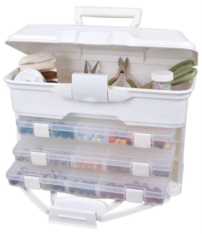 Artbin 6994AB Cabinet Portable Art & Craft Organizer with Handle & Drawers