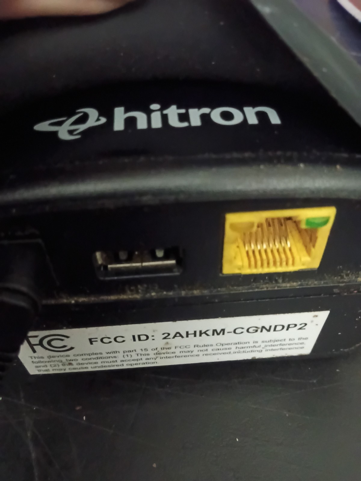 Hitron XM1 Cable Meter w/ Protective Case (Untested -Parts Only) Powers On
