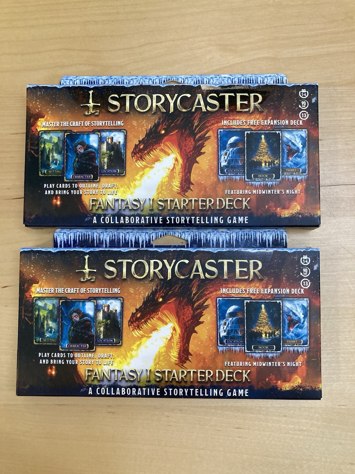 Storycaster – Fantasy I Starter Deck | Storytelling Card Game + expansion