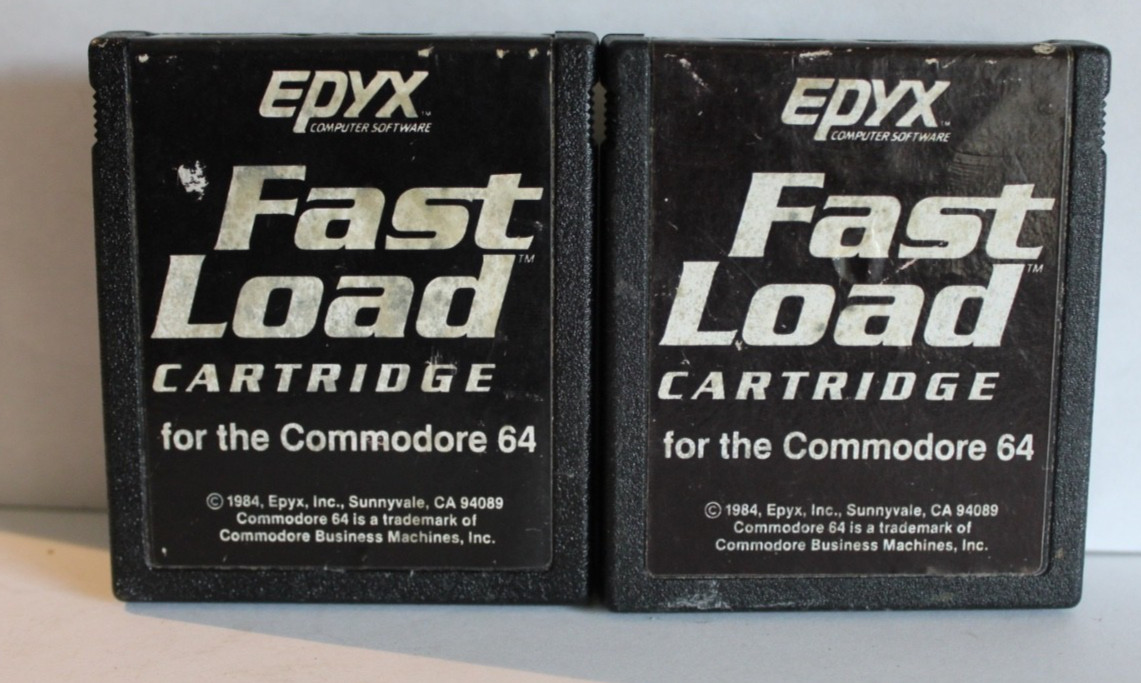 2 Commodore 64 – Epyx Fast Load Cartridges Untested