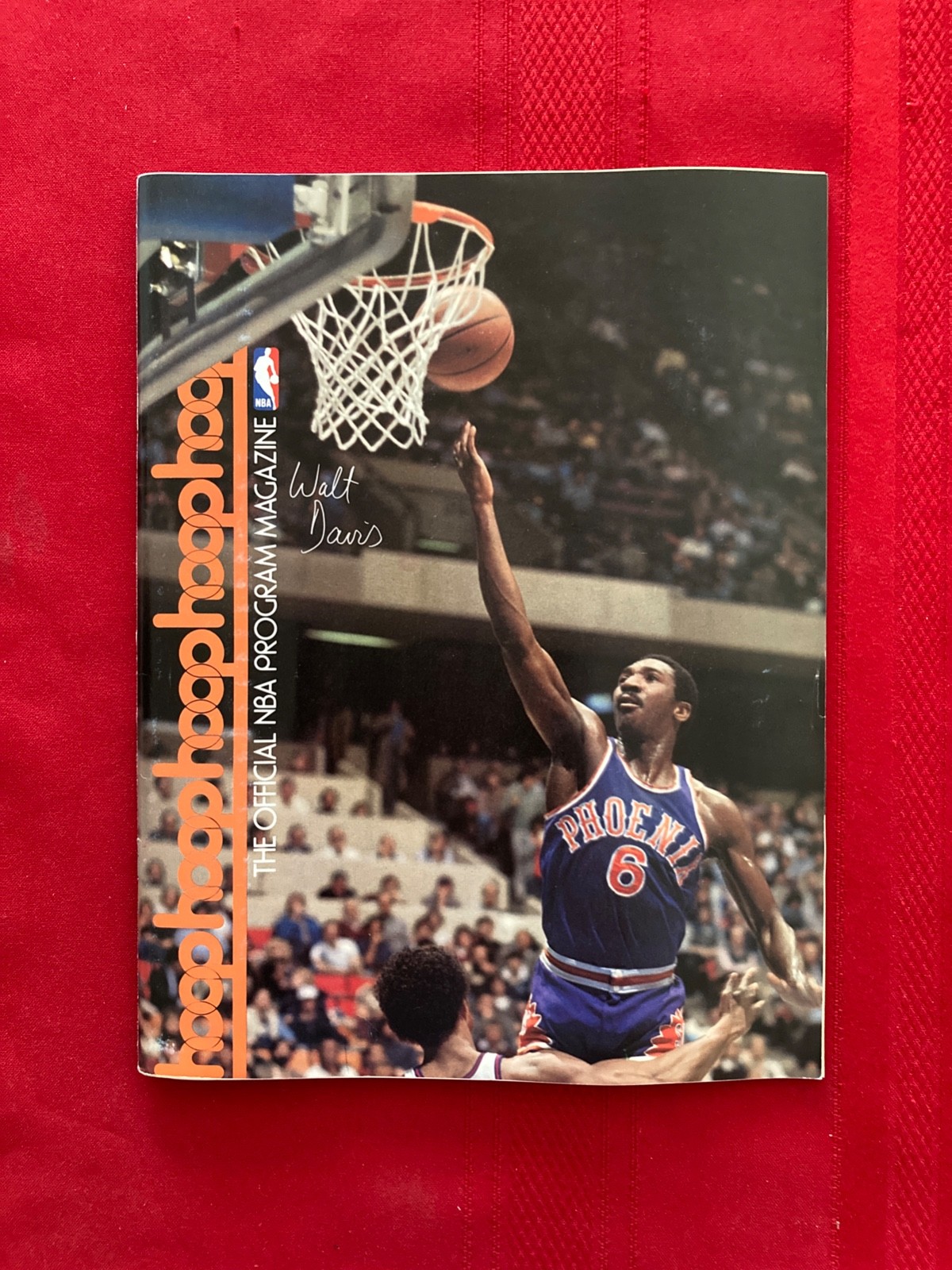 1982-1983 NBA Chicago Bulls program + game notes / Suns / 1-11 / Davis / Theus