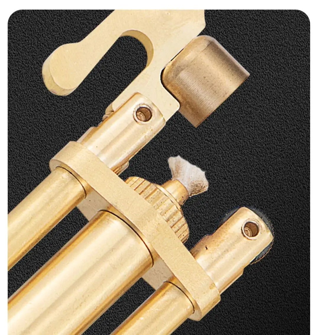 Brass handmade slim Retro Petroleum Lighter