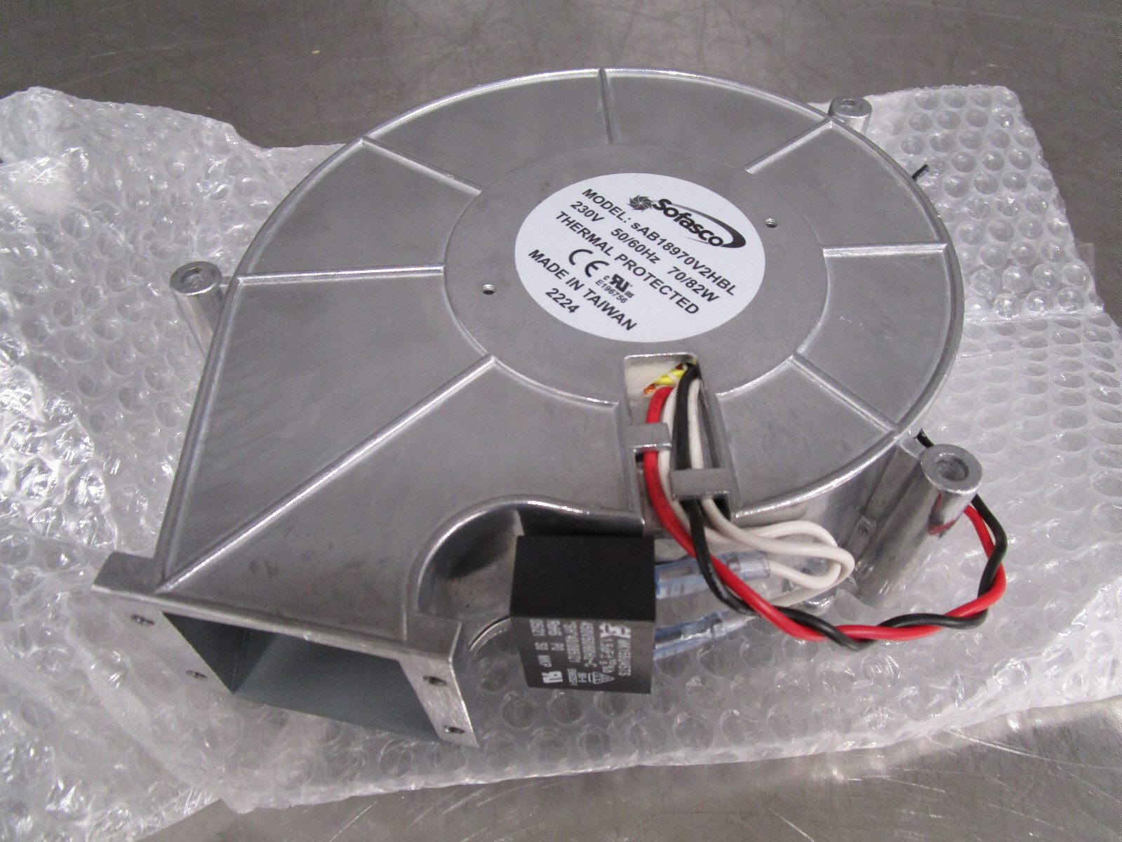 ASM / SOFASCO 1021-311-01 / sAB18970V2HBL FAN-CENTRIFUGAL BLOWER 220V 240CFM