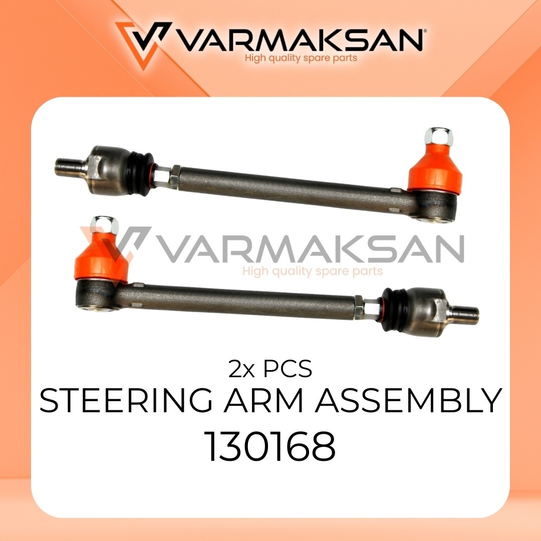 2x Tie Rod 130168 Steering Arm Assembly For 580L 580M 580SL 580SM 586G PACK OF 2