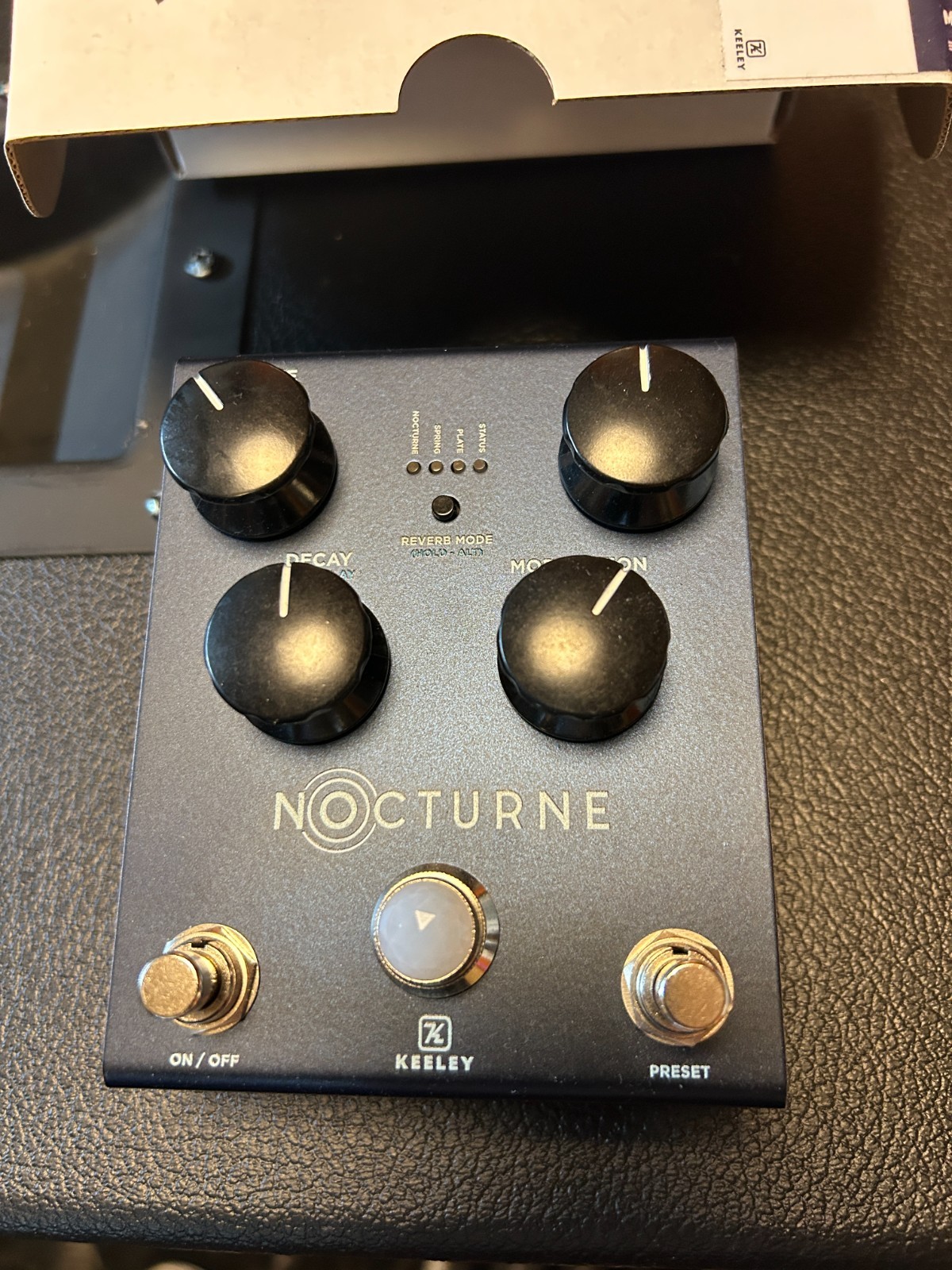 Keeley NOCTURNE Reverb Pedal - Andy Timmons