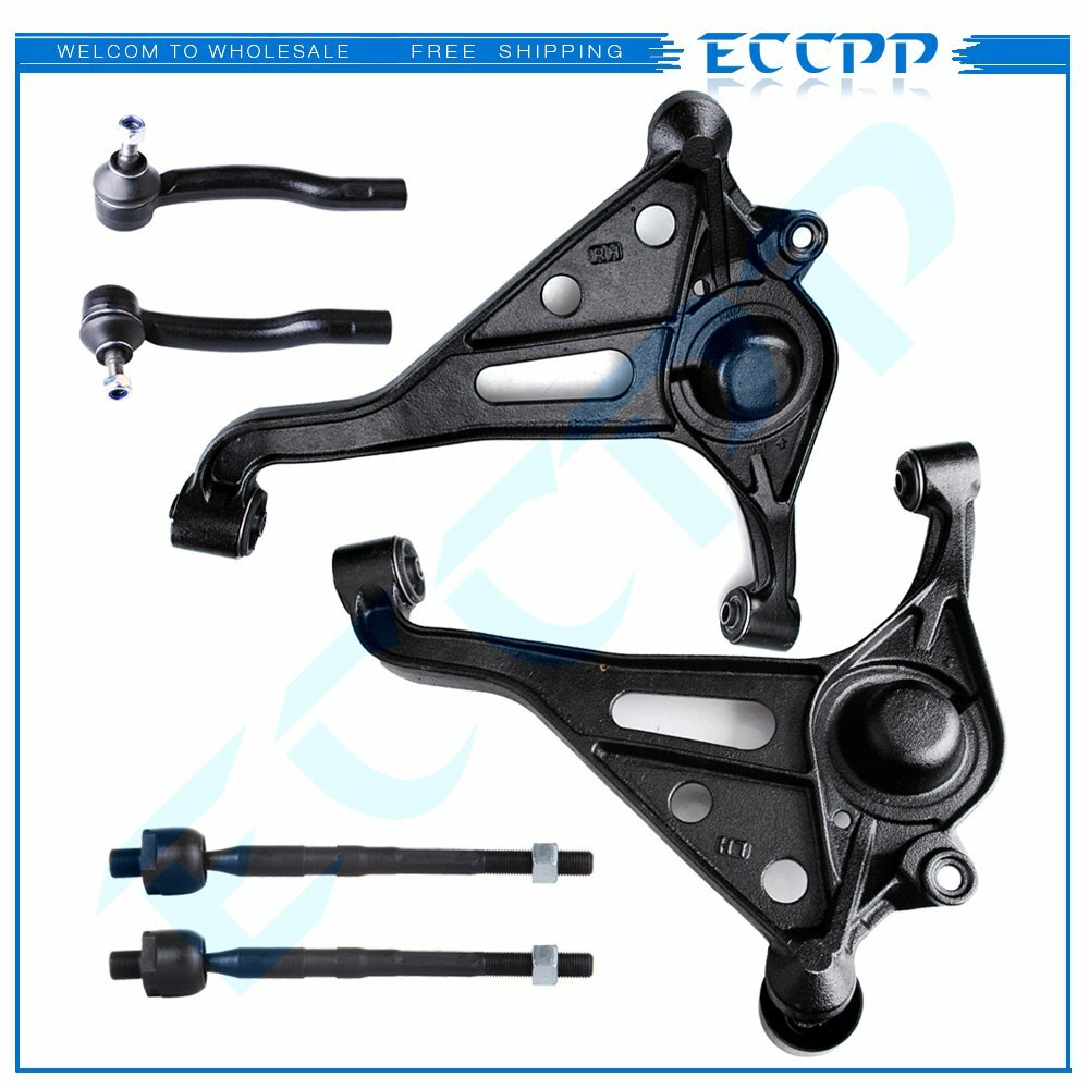 6x Fits 1999-2004 05 Suzuki Grand Vitara XL-7 Front Lower Control Arms Tie Rods