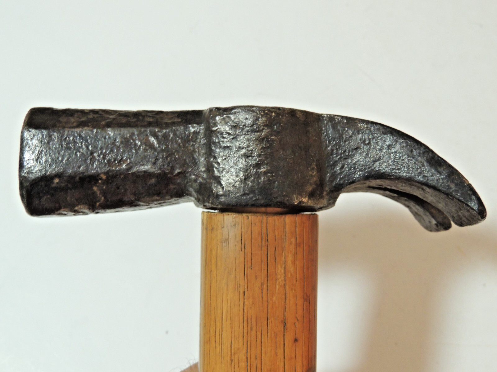 Antique Hand Forged, Blacksmith Claw Hammer, Nail Pull, Primitive