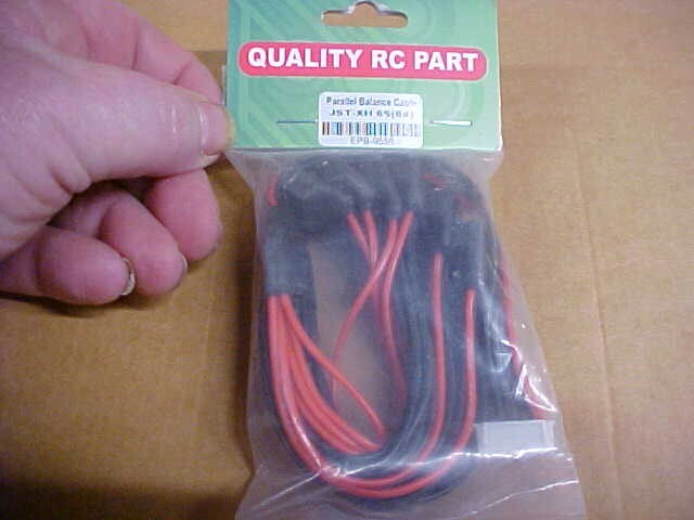 QUALITY RC PARTS EPB-9556 = PARALLEL BALANCE CABLE - JST-XH, 6S (6X) (NEW)