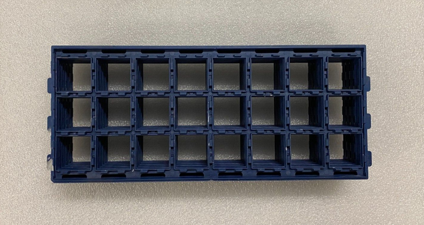 2pcs Daewon A14037-001 CPU Tray 35x35mm for FC-PGA 478 / FC-BGA Hold 24 CPU/Tray