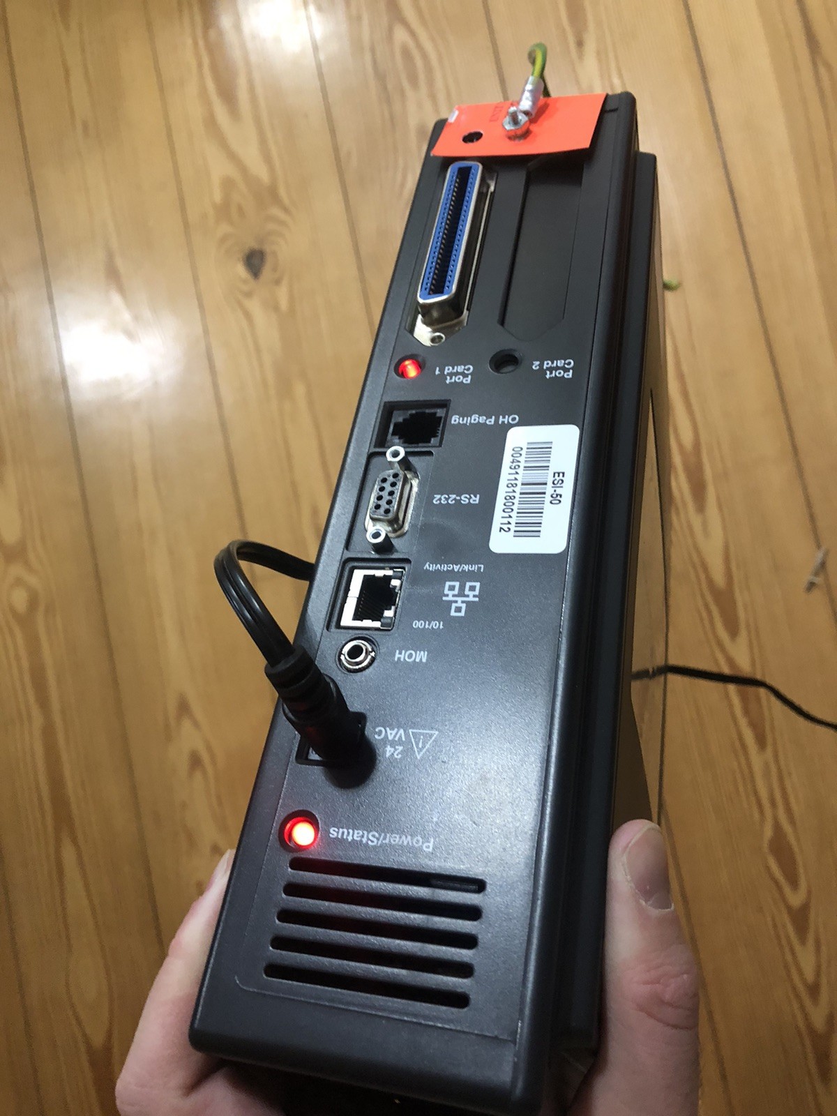 ESI 50 Communications Server Phone System With Power Cable and Cards