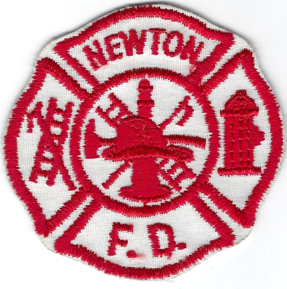 NEW JERSEY - **Vintage** - Newton  Fire Dept. - [ 3" Maltese ]