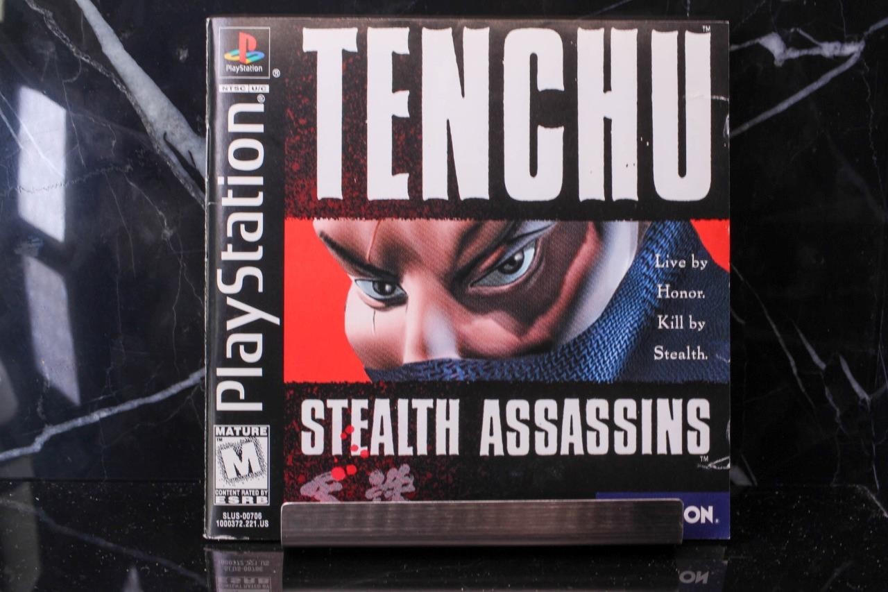 NO GAME- Tenchu: Stealth Assassins Instruction Book Manual PLAYSTATION ONE 1