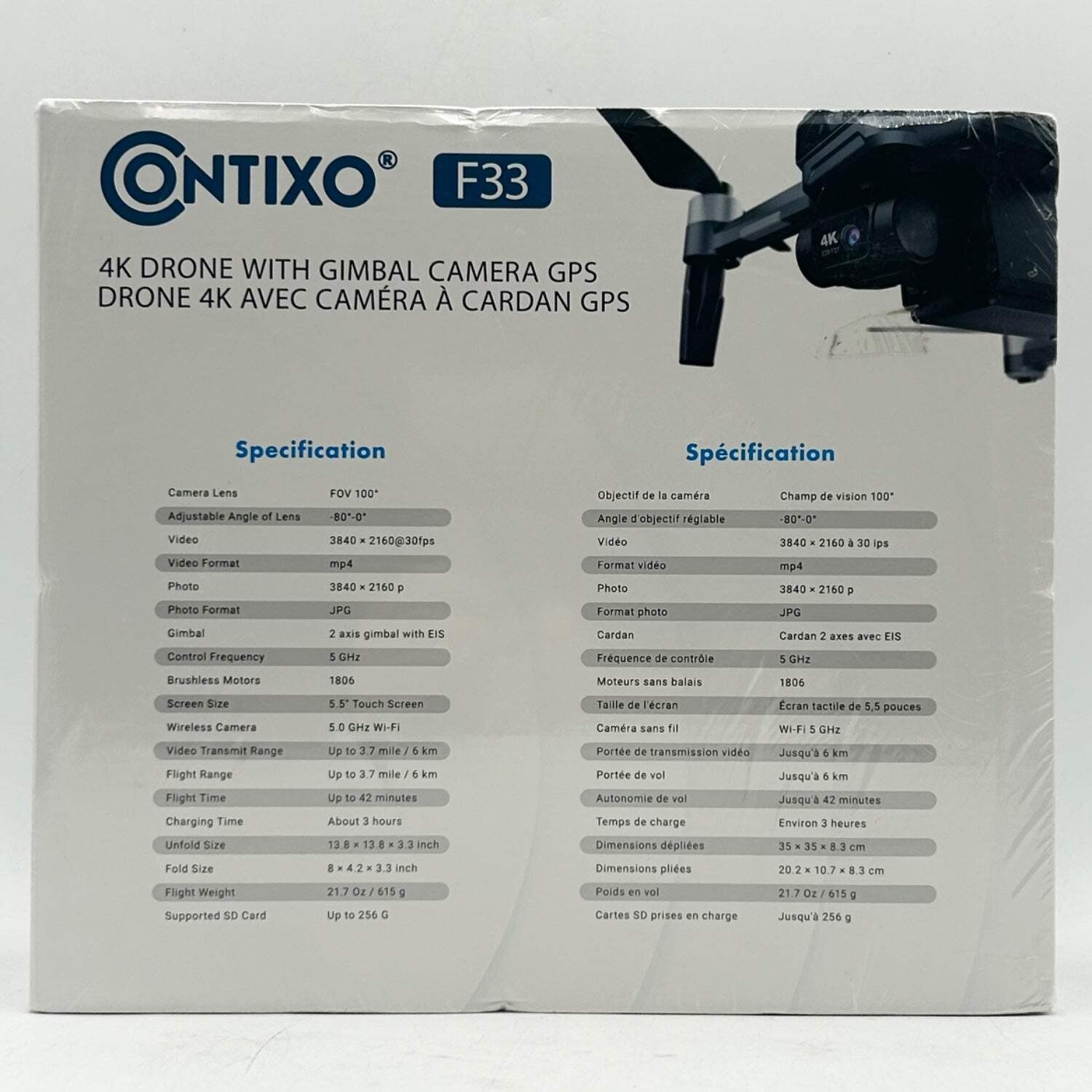 Contixo F33 4K Drone