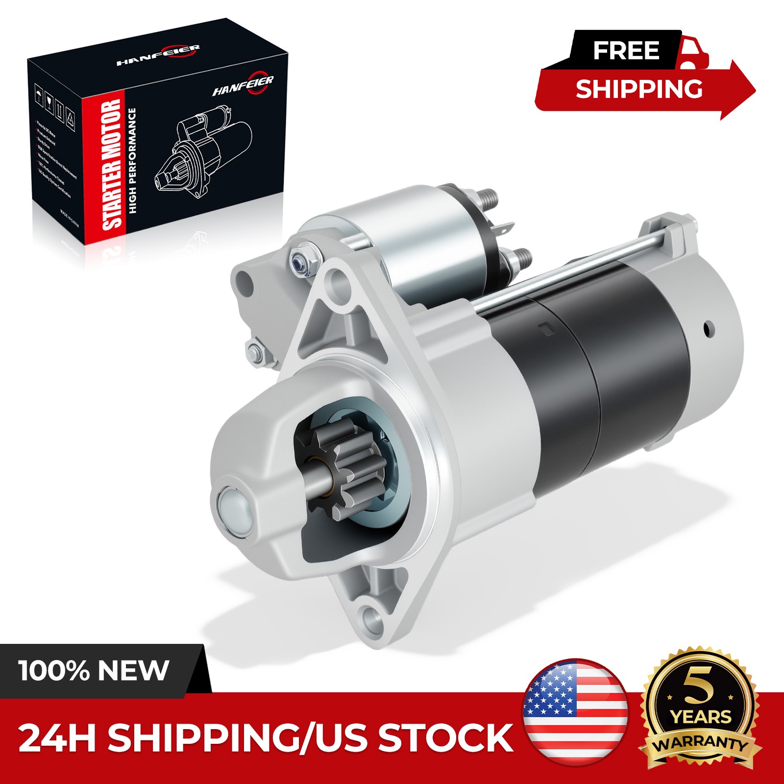 Starter fits Kubota ZD25 ZD28 2005 1G069-63011 428000-1160 428000-1161 18413