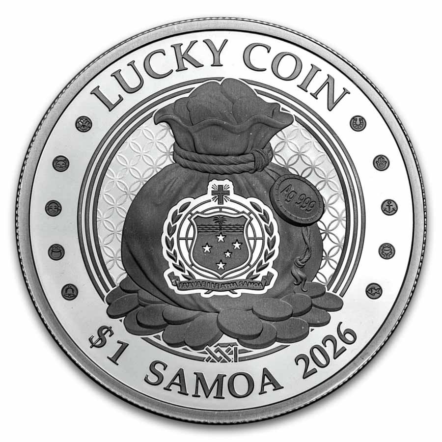 2026 Samoa 1 /2 oz Silver Lucky Coin: Maneki Neko (w/ Box & COA)