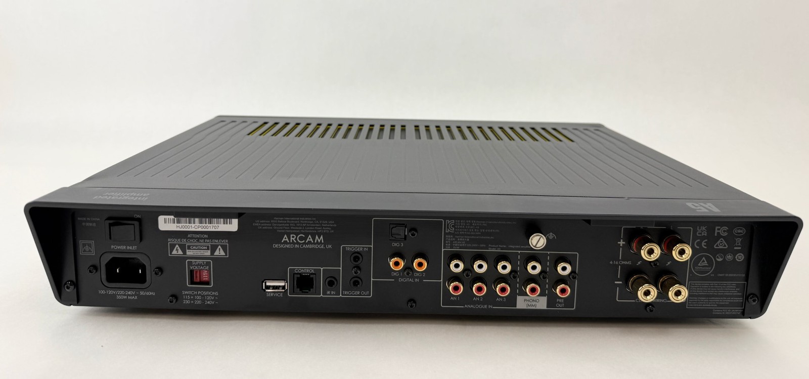 Arcam A5 50W Integrated Amplifier - U