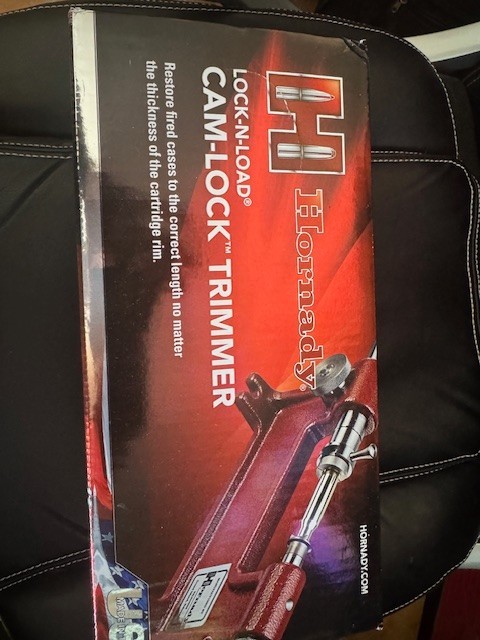 Brand New Hornady Cam Lock Case Trimmer Kit