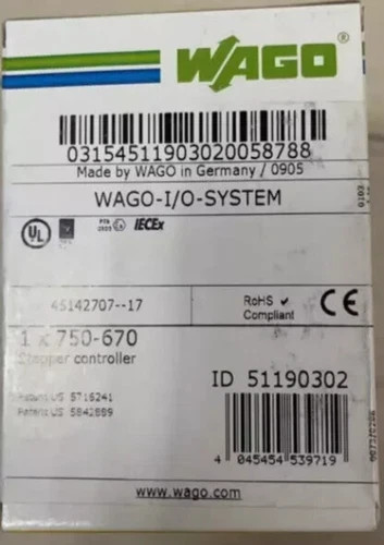 New Factory Sealed WAGO 750-670 PLC Module 750-670 750-670
