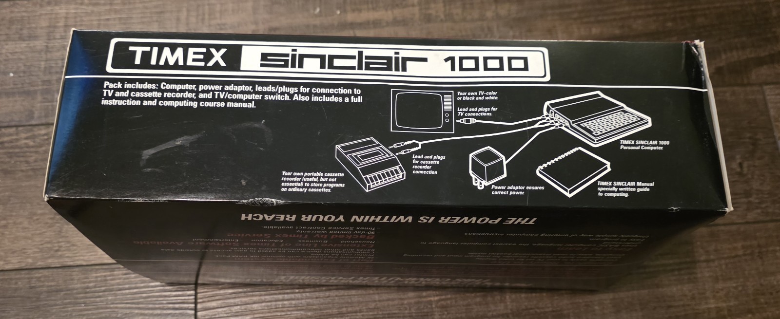 Timex Sinclair 1000 Vintage Personal Computer/ Extra Ram/3 Programs New