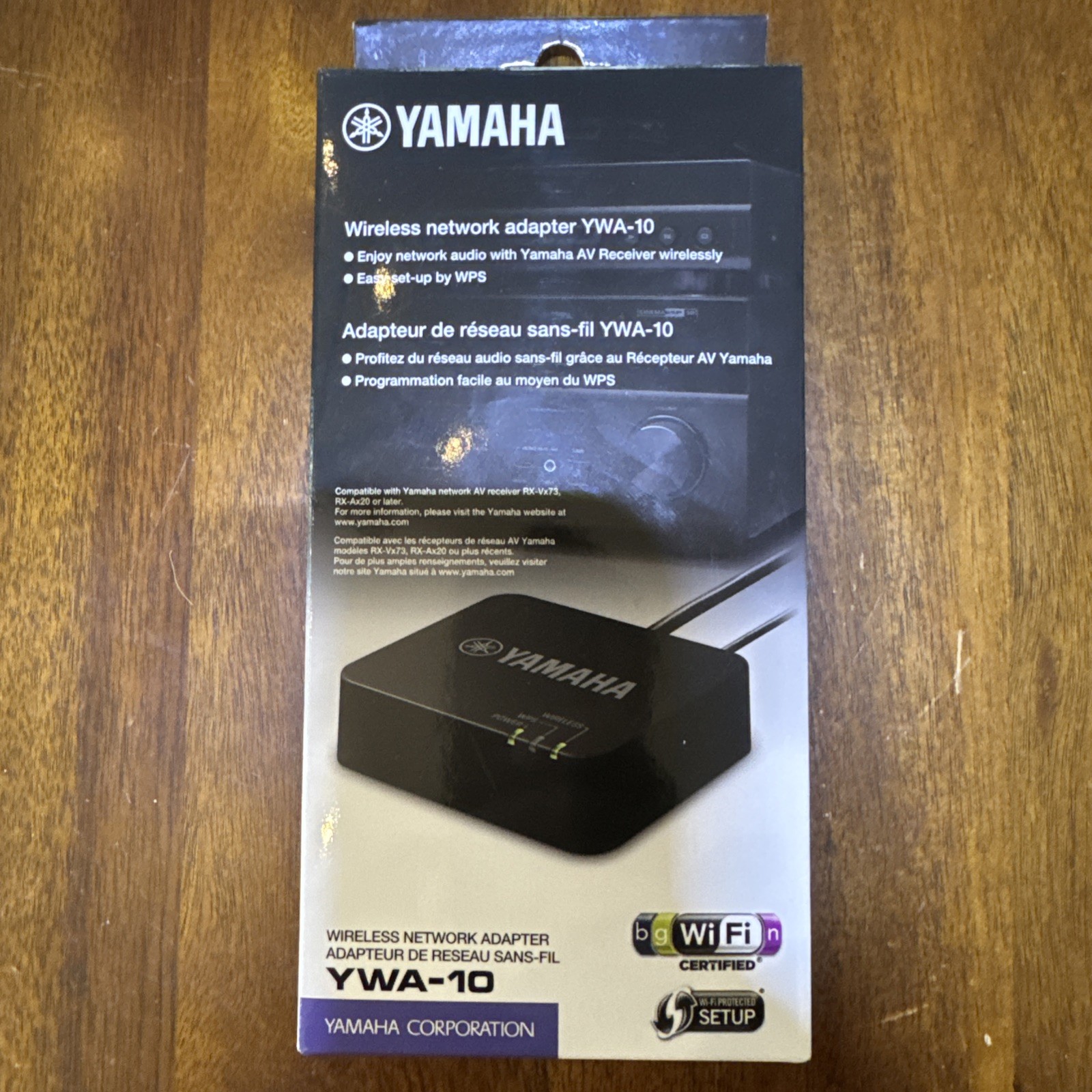 Yamaha YWA-10 Wireless Network Audio Streaming Adapter Wi-Fi New