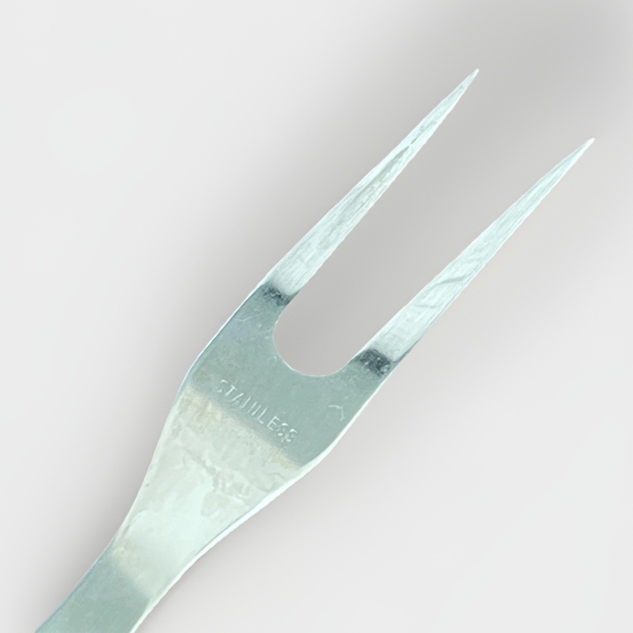 VIntage bakelight carving Fork 10.25”
