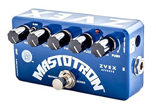 ZVEX Effects Mastotron Vextron Series Silicon Fuzz Guitar PedalBlue2.38 x 1.82