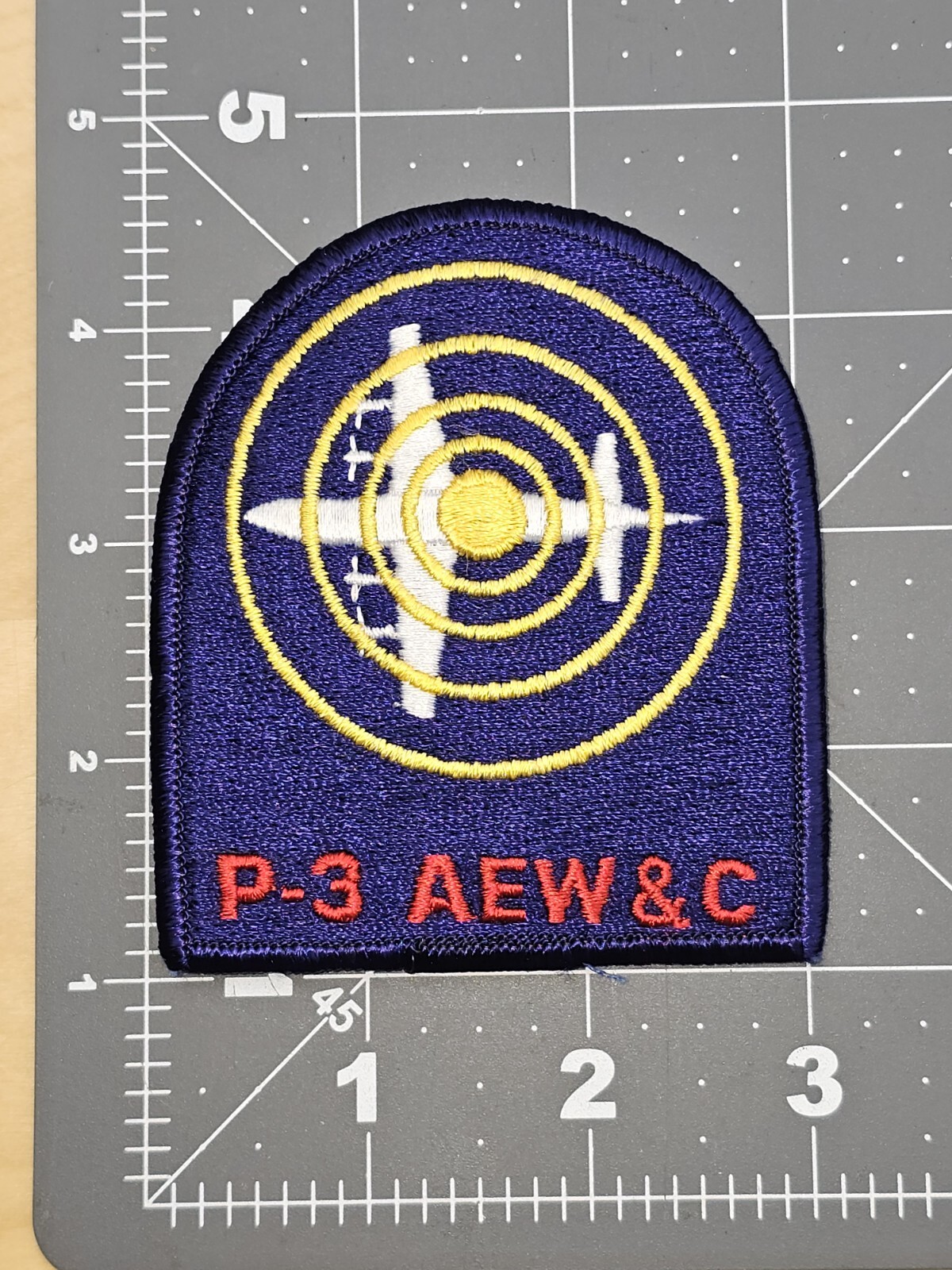 USCS LOCKHEED P-3 Orion AEW&C PATCH VINTAGE Original