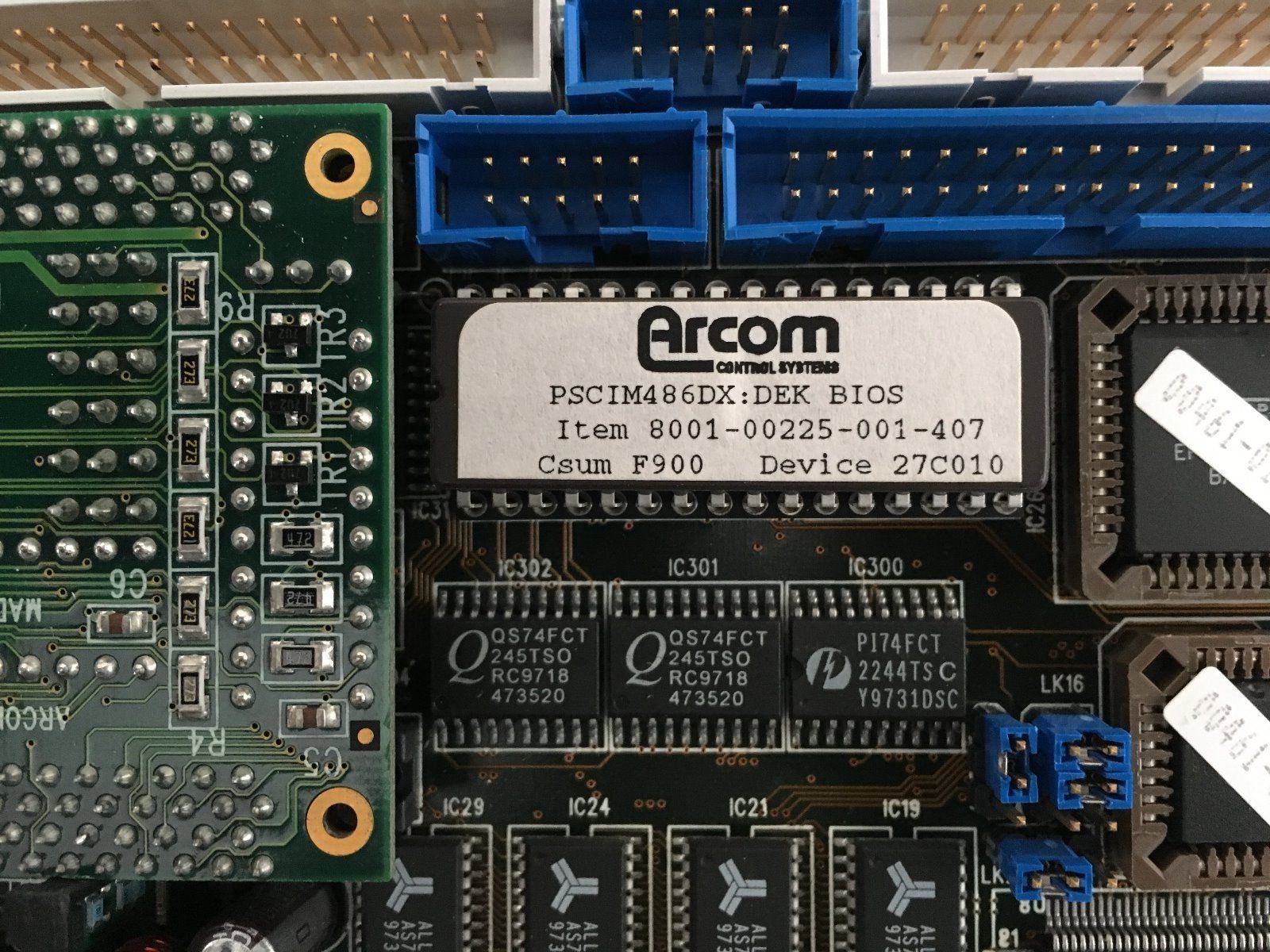 Dek Printer 265GSX/Lt & Typhoon(Early models) Arcom Motherboard Part# 137325