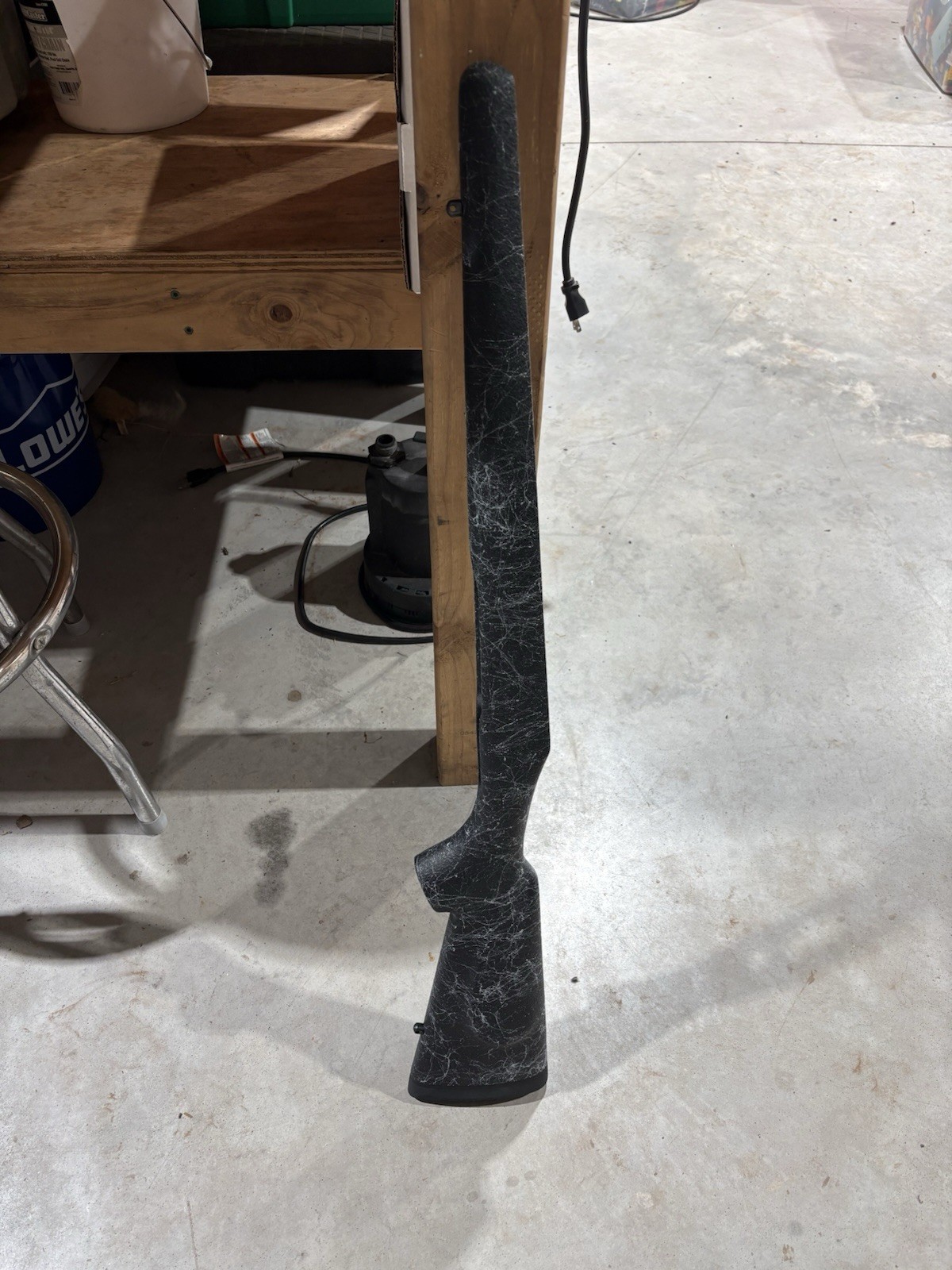 Bell & Carlson Remington 700 LA Sporter Heavy Barrel Rifle Stock Black/Gray