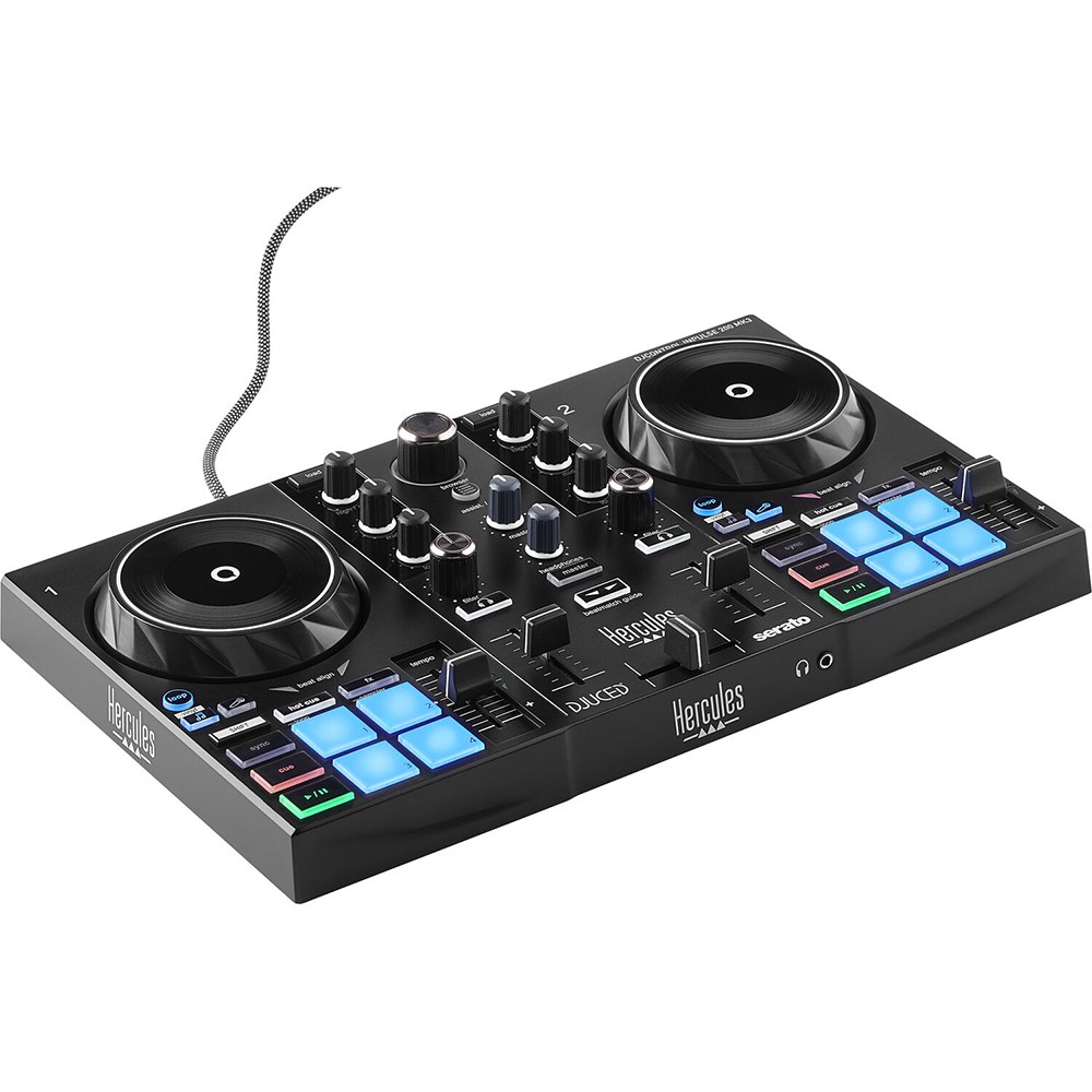 Hercules DJ Inpulse 200 MK3 Bundle w/ Headliner EVA Case