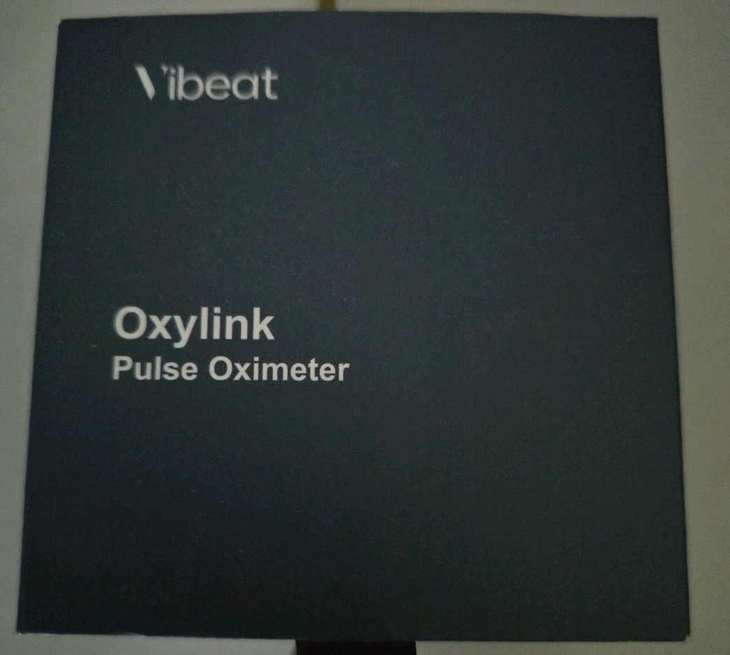 Vibeat Oxylink Ring Oximeter Tracking SpO2 & Heart Rate Device & App Beep Alert