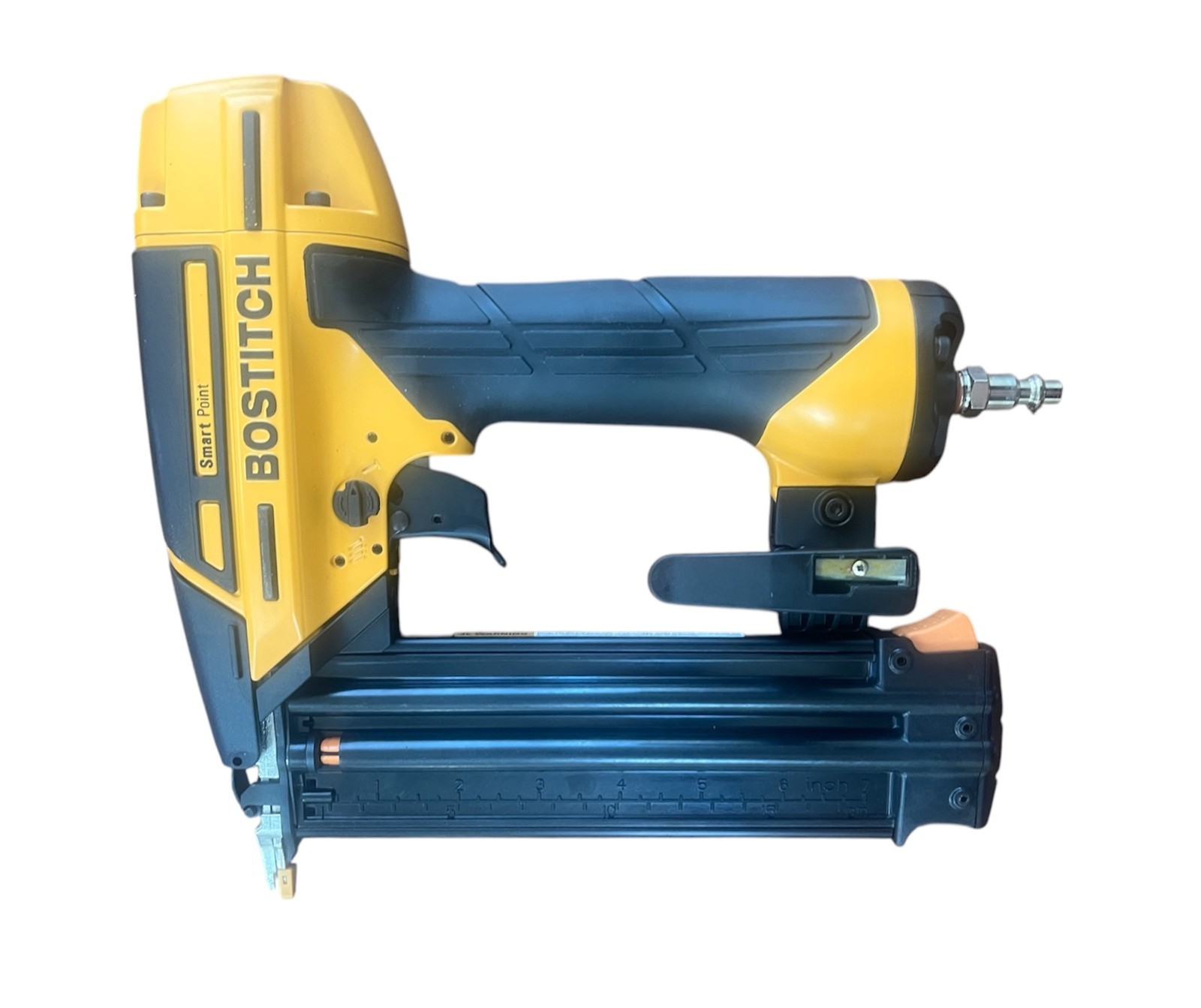 BOSTITCH Brad Nailer Kit, 18GA, Smart Point, Pneumatic (BTFP12233)