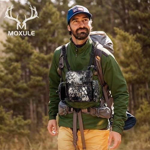Binocular Harness Chest Pack: Bino Case with Rangefinder Pocket