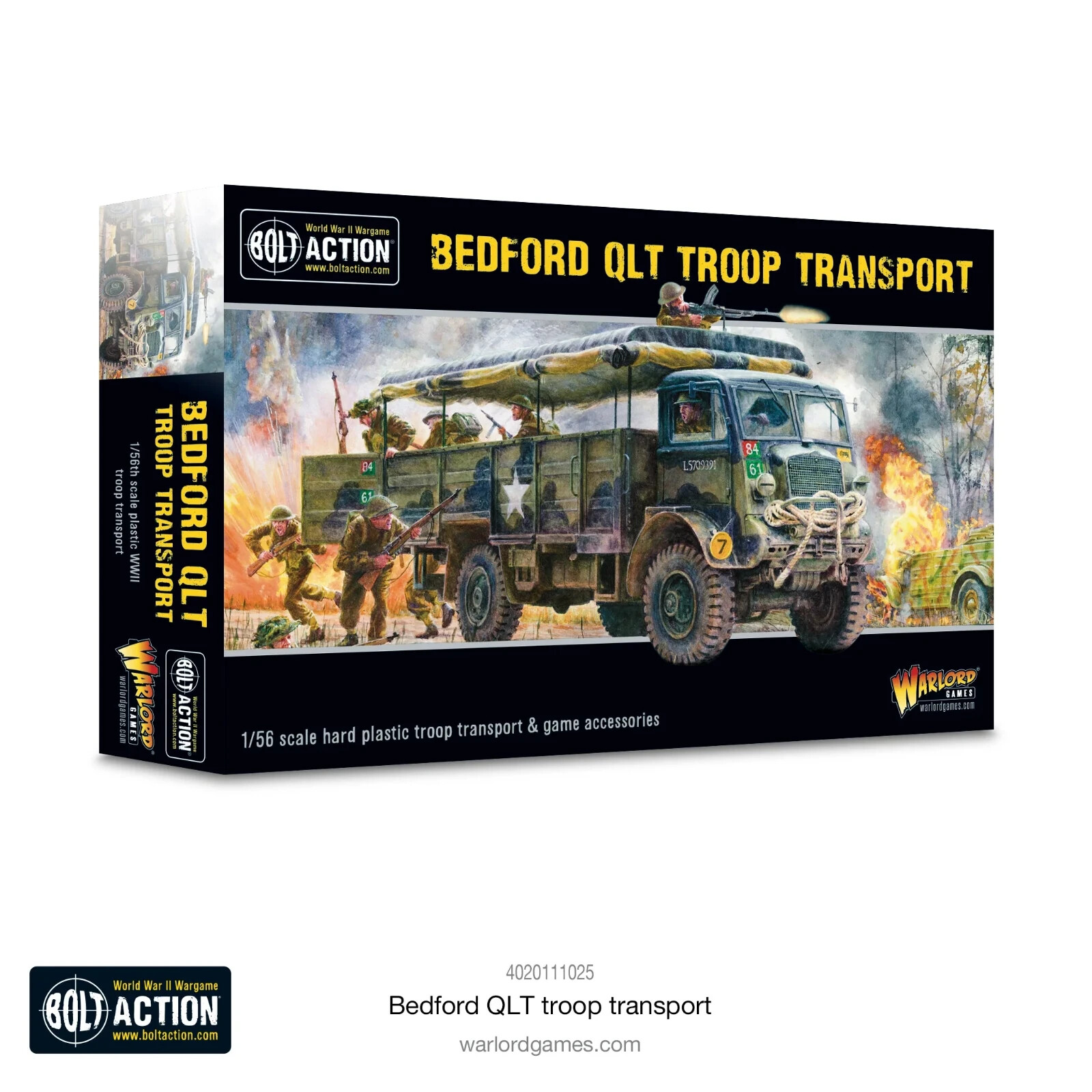 Bolt Action British Bedford QLT troop transport (Plastic) Warlord Games 28mm