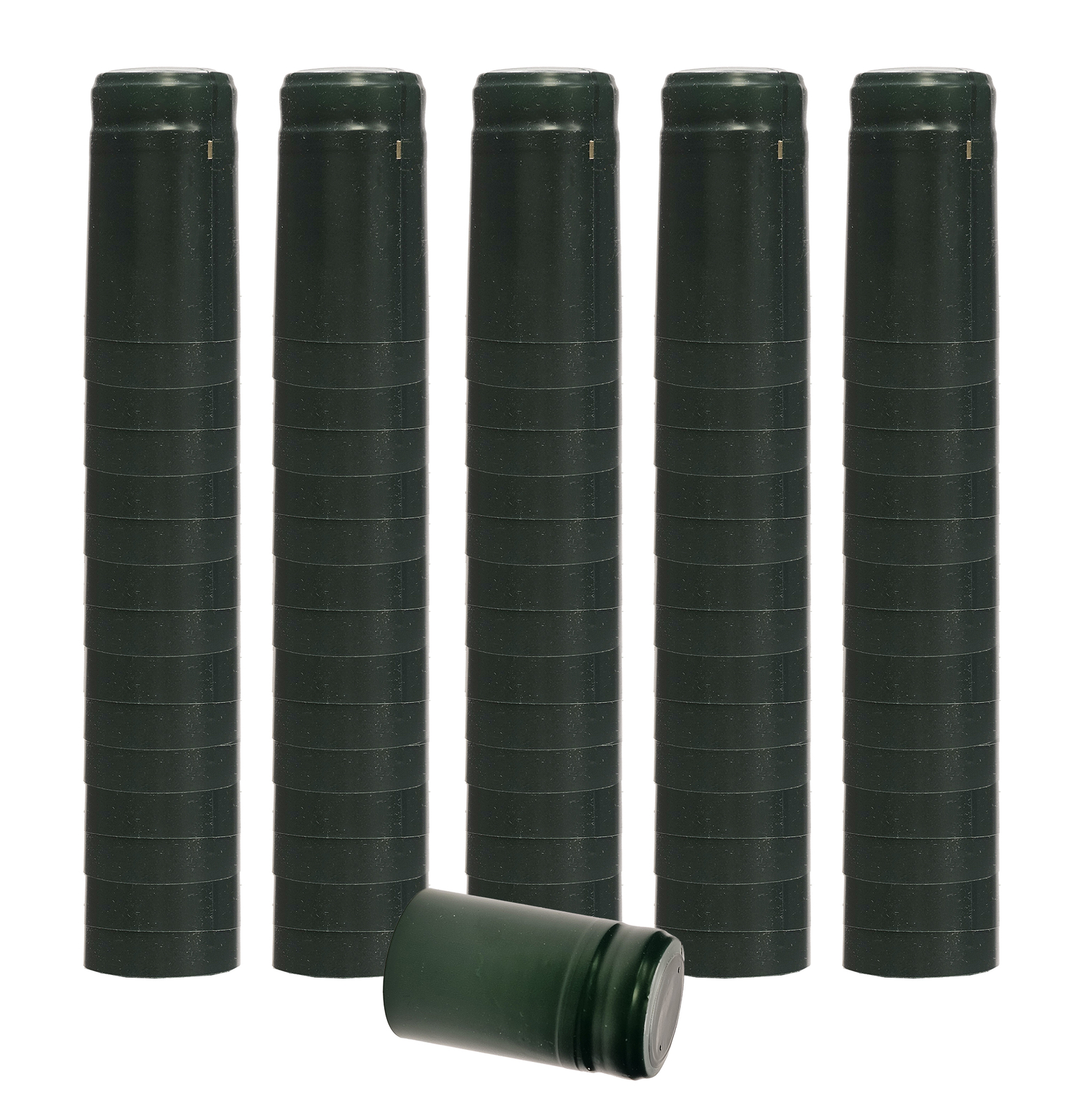 Green PVC Shrink Capsules-500 Count