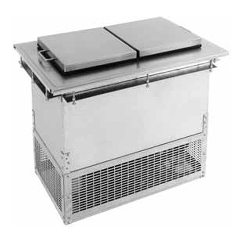 Glastender DIFR36FL 2Section Dropin Ice Cream Freezer w/Fliplid