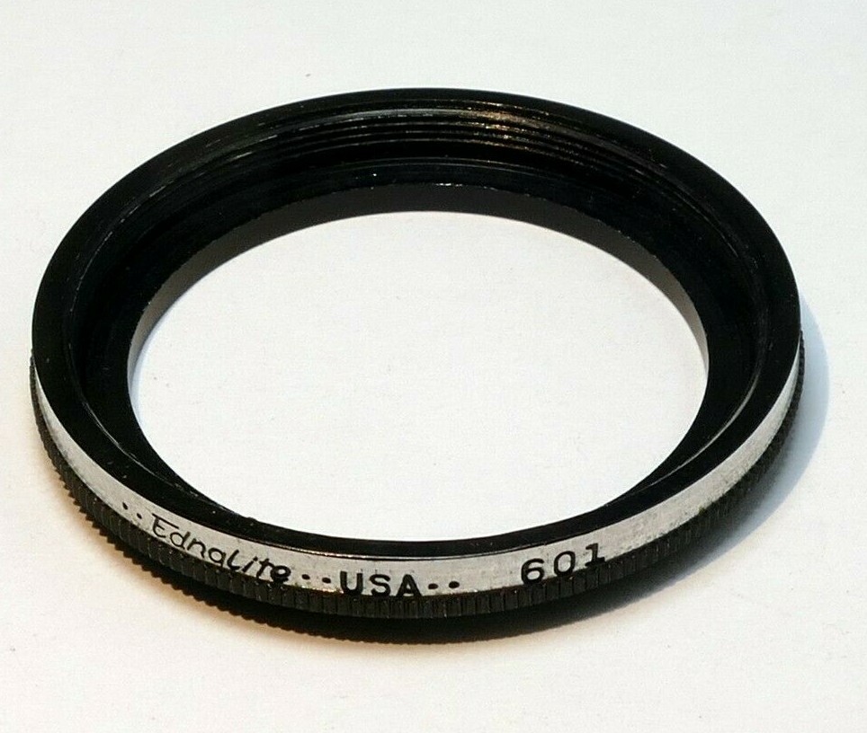 Ednalite 601 40mm 40.5mm lens adapter ring metal screw in for series 6 VI 44mm