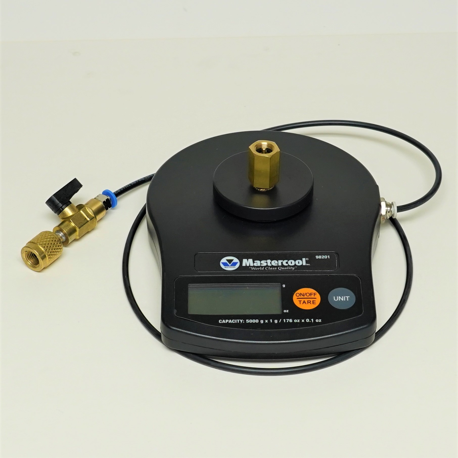 Mastercool 98202 High Precision Refrigerant Charging Scale with Case for R600