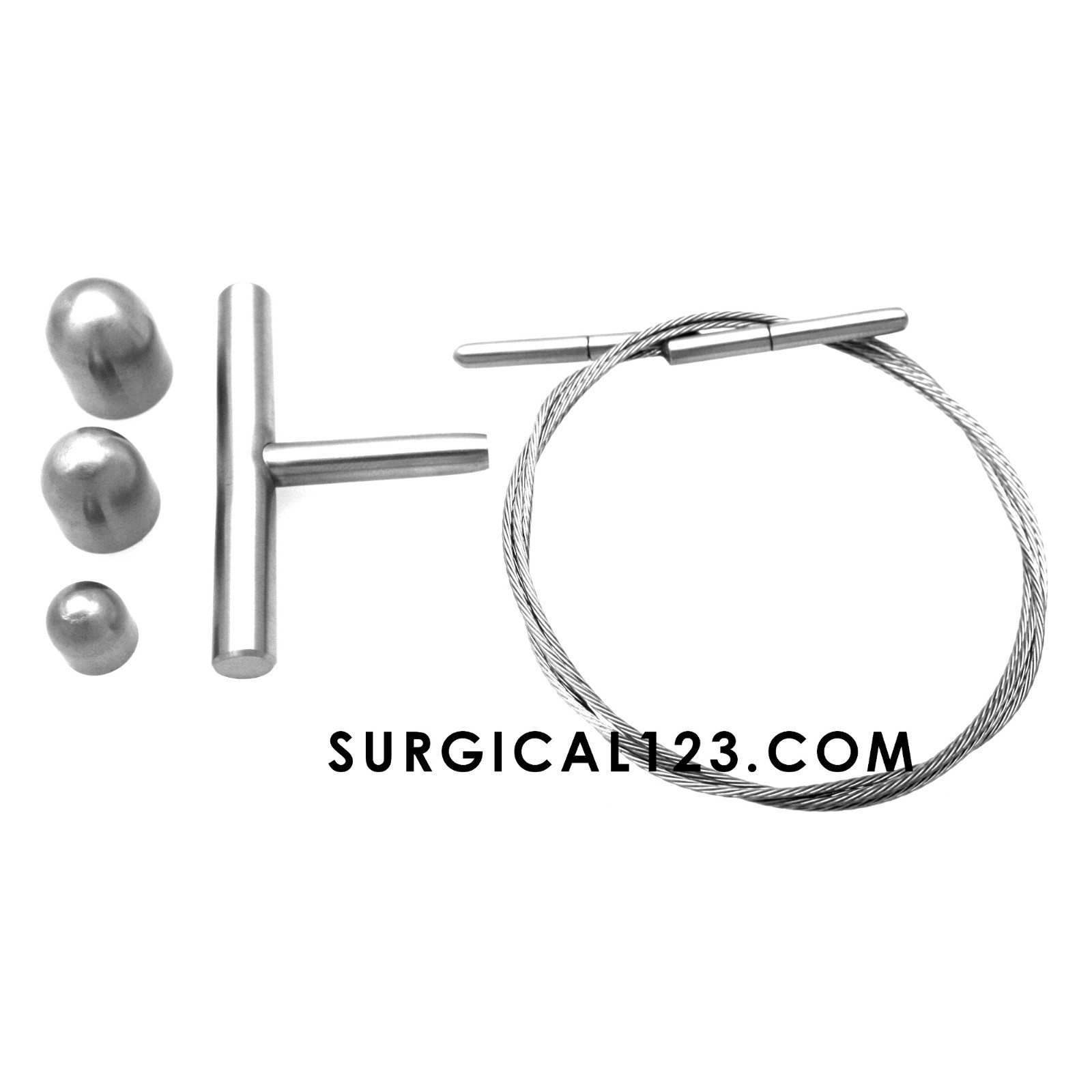 Nabatoff Vein Stripper Set Probe Tips Olives Cable Handles Surgical Instruments