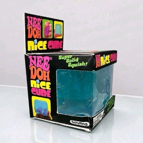 Nee Doh Nice Cube Blue