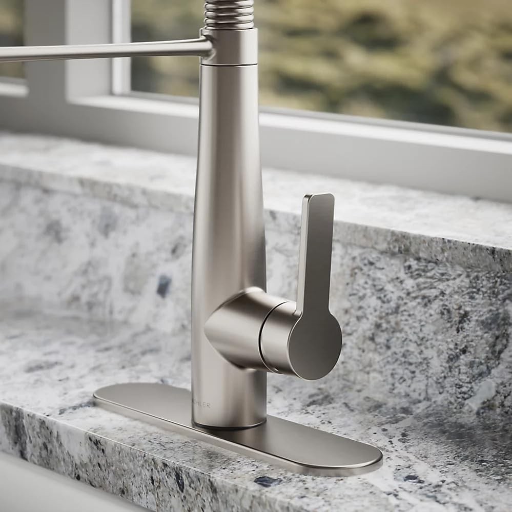 Kohler Vind Semi-Professional Pull-down Kitchen Sink Faucet Vibrant Stainless